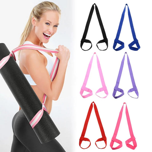 Yoga Mat Adjustable Sling Shoulder Carrier Strap Belt