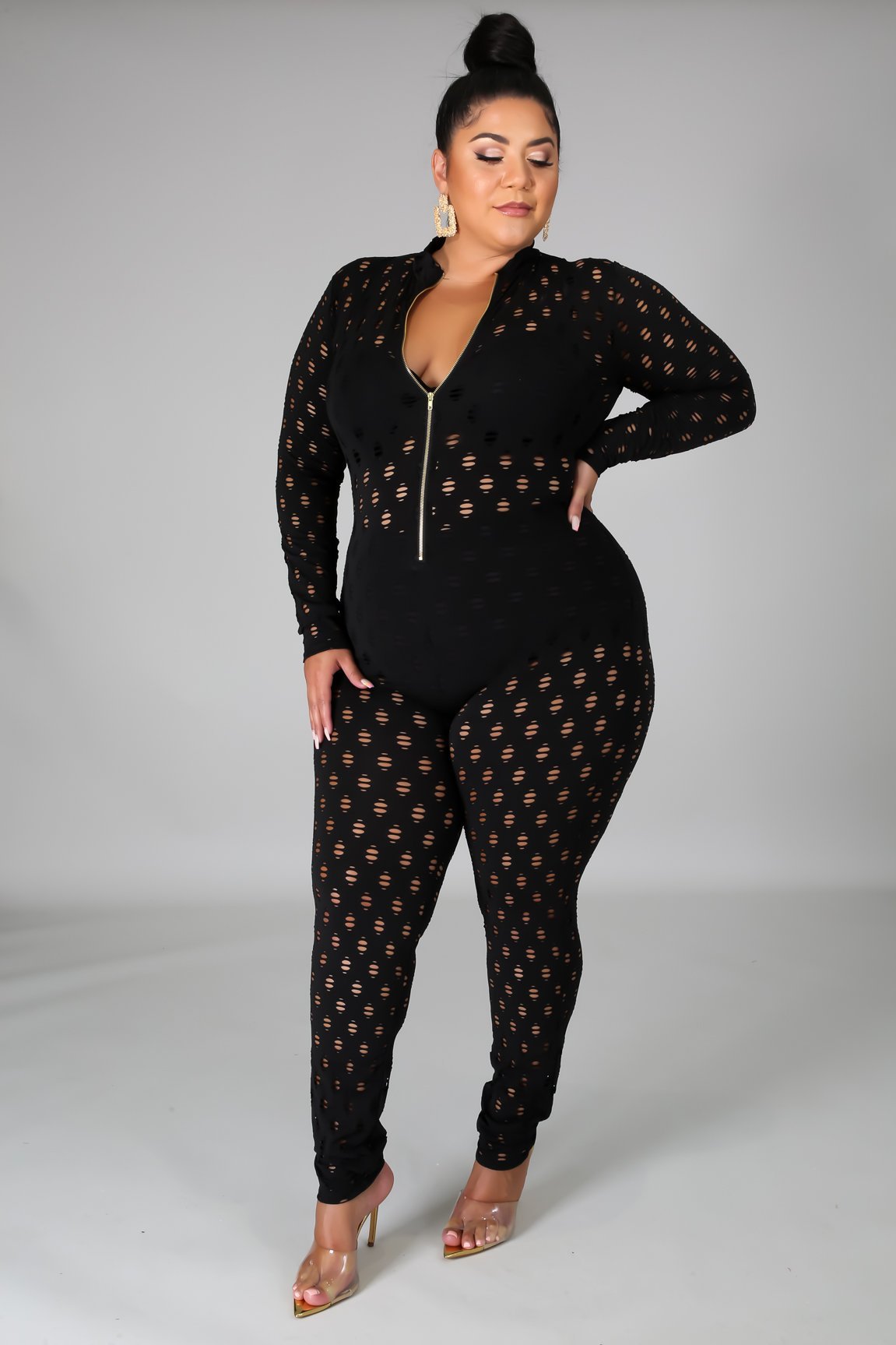 Plus Size Sexy Jumpsuit