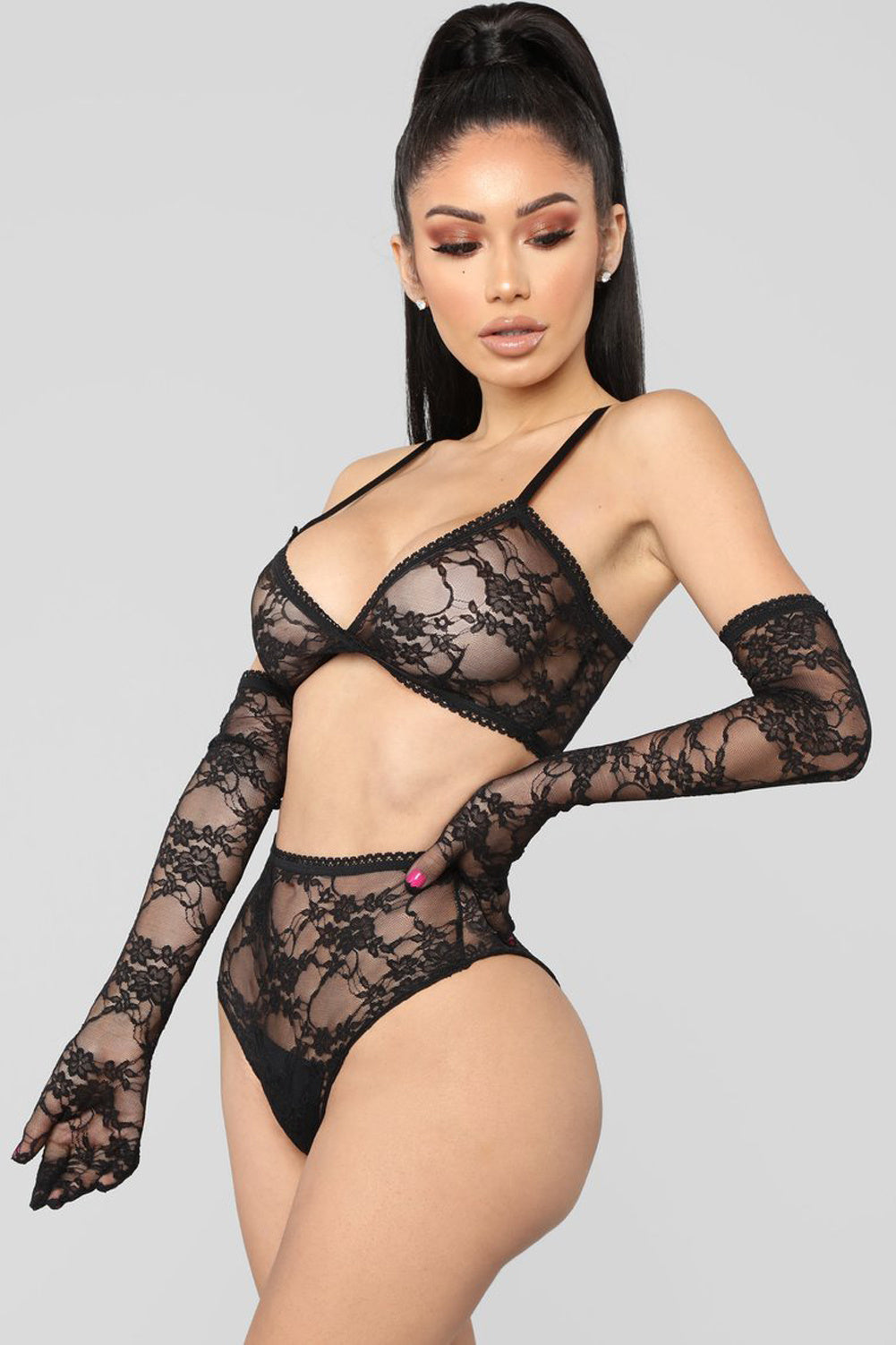 Sexy Lace Lingerie Set
