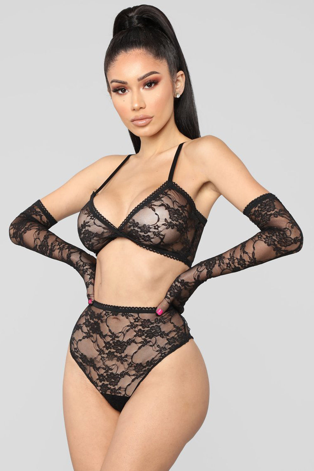 Sexy Lace Lingerie Set