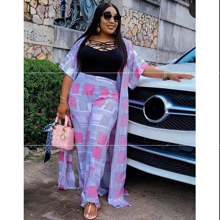 3 Piece Tank and Robe Suit Set