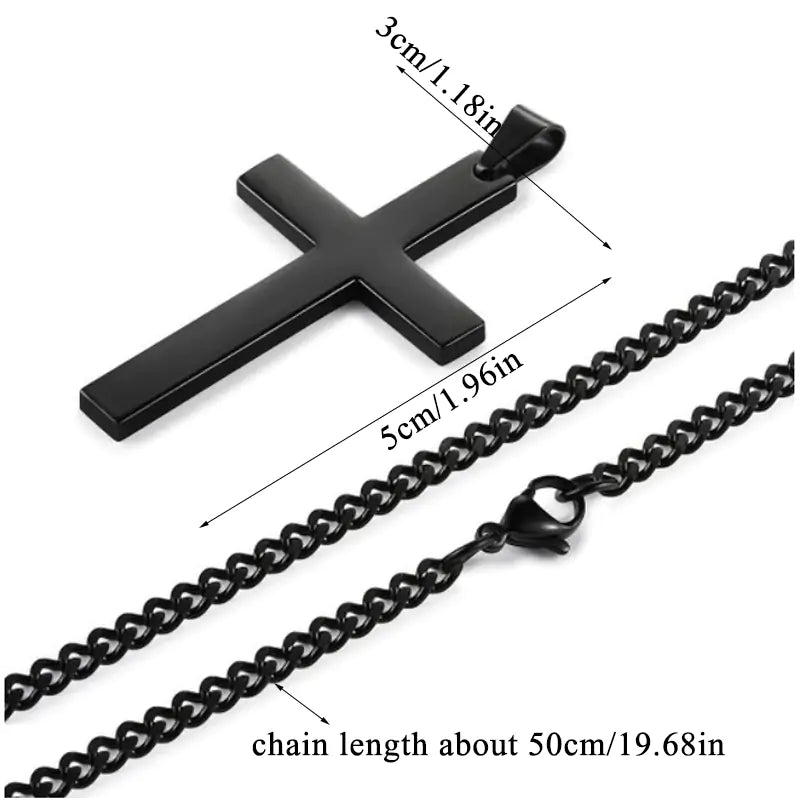 Unisex Cross Necklace