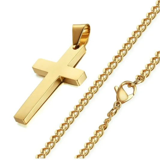 Classic Cross Pendant 24inch Fashion Faith Prayer Necklace