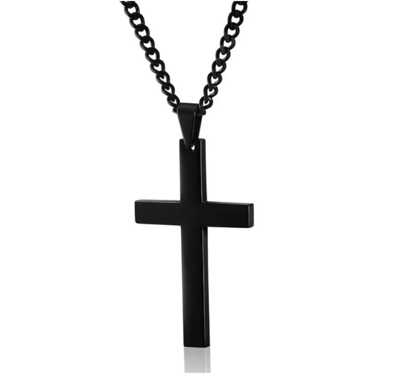 Classic Cross Pendant 24inch Fashion Faith Prayer Necklace