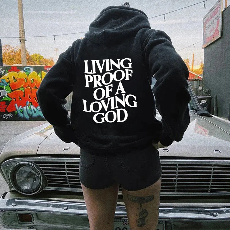 "Living Proof of a Loving God" Sweater