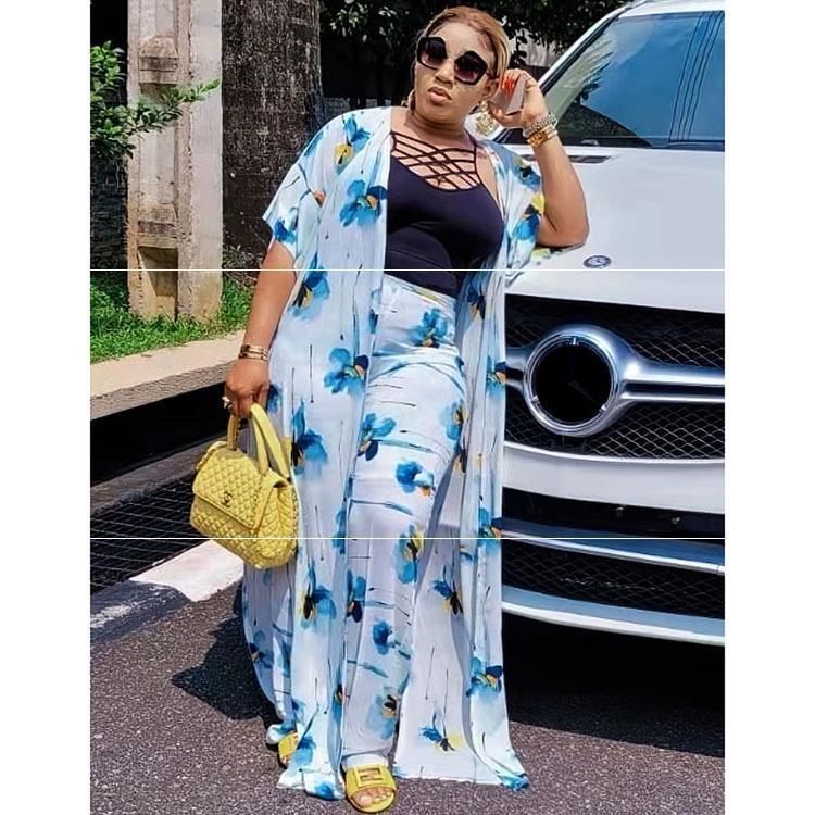 3 Piece Tank and Robe Suit Set