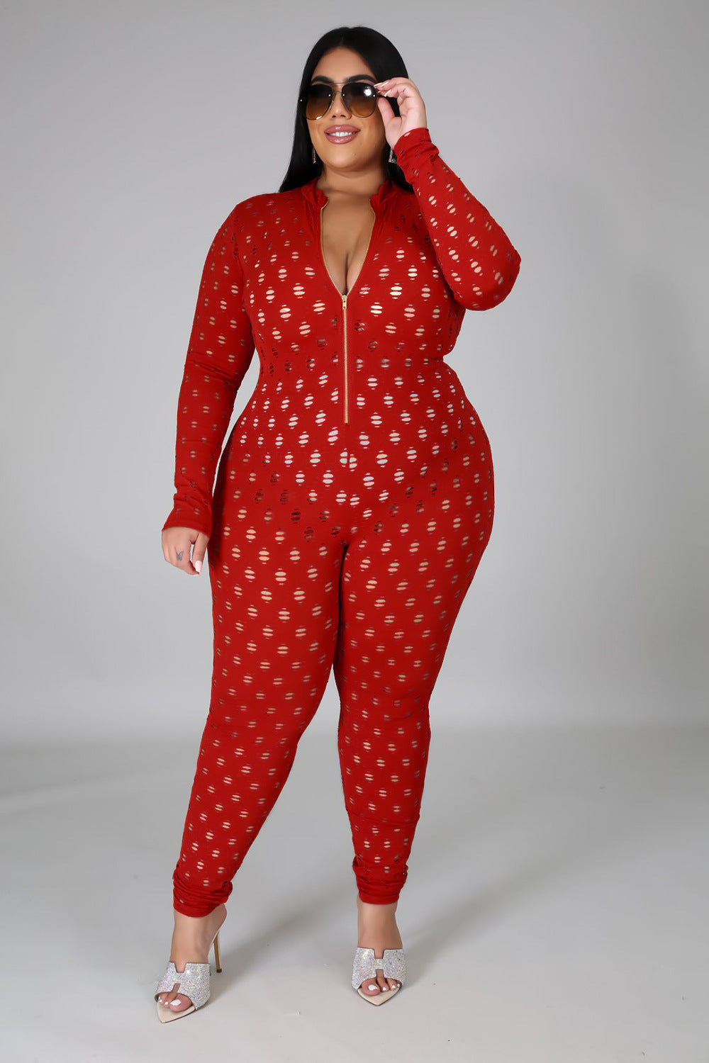 Plus Size Sexy Jumpsuit