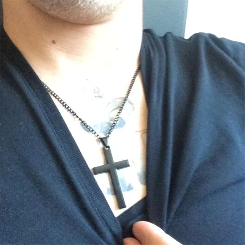 Unisex Cross Necklace
