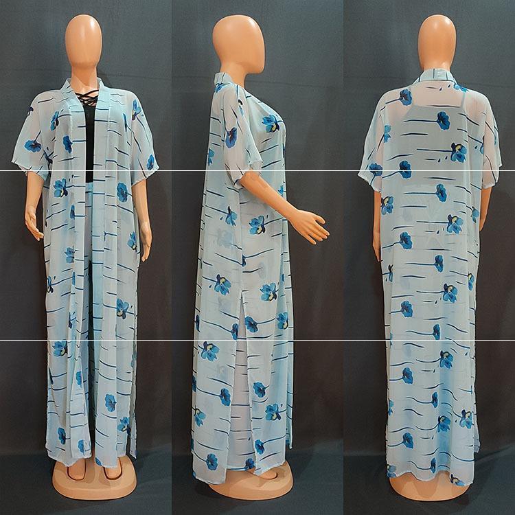 3 Piece Tank and Robe Suit Set